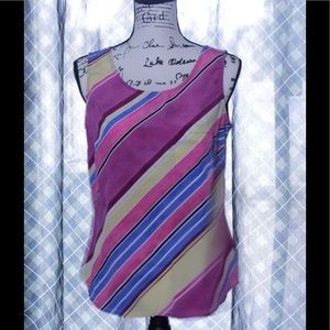 ⭐️CROFT&BARROW Sleeveless top Size S